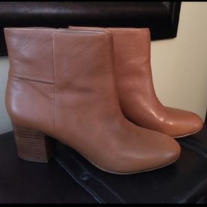 Cognac Ankle Booties